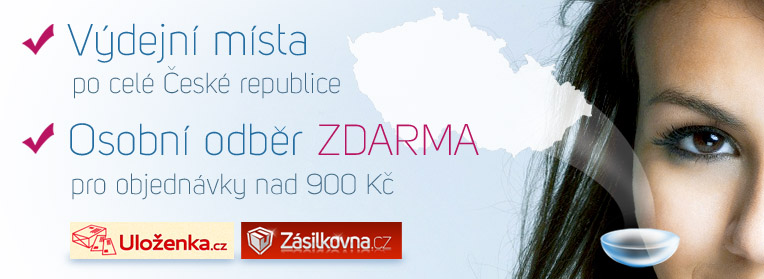 Kontaktní čočky levně - výdejní místa