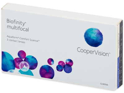 Biofinity Multifocal (3 čočky) - Multifokální kontaktní čočky