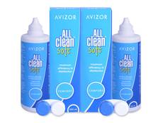 Roztok Avizor All Clean Soft 2x350 ml Výhodná balení roztoků - Roztok Avizor All Clean Soft 2x350 ml