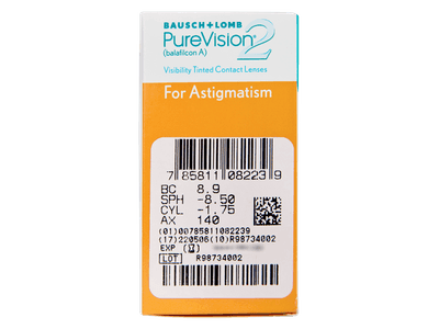 PureVision 2 for Astigmatism (6 čoček) -  