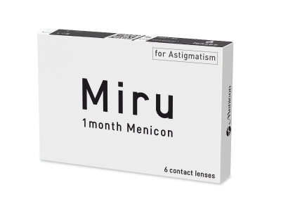 Miru 1 Month Menicon toric (6 čoček) - Předchozí design