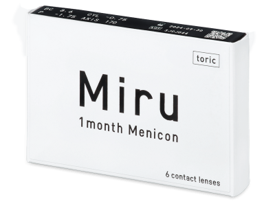 Miru 1 Month Menicon for Astigmatism (6 čoček) -  
