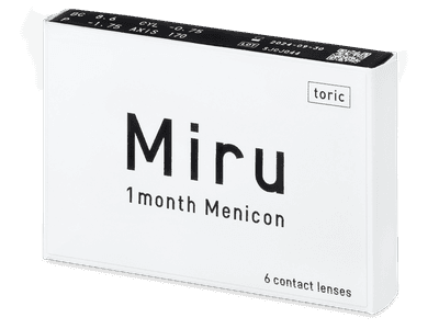 Miru 1month Menicon toric (6 čoček) - 