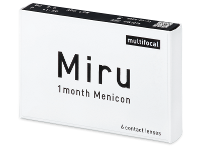 Miru 1month Menicon multifocal (6 čoček) - Multifokální kontaktní čočky