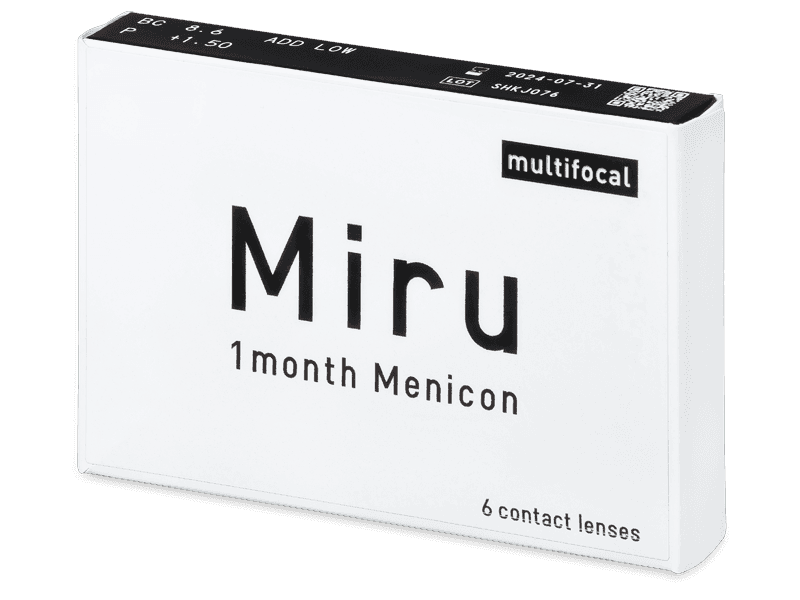 Miru 1month Menicon multifocal (6 čoček) - Multifokální kontaktní čočky