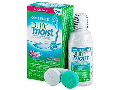 Roztok OPTI-FREE PureMoist 90 ml - Čistící roztok