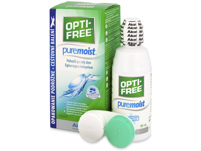 Roztok OPTI-FREE PureMoist 90 ml  - Čistící roztok