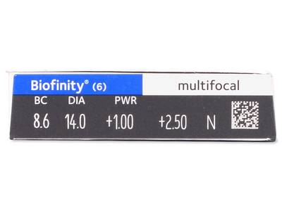 Biofinity Multifocal (6 čoček) - 