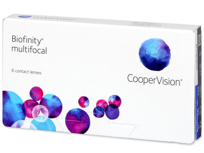 Biofinity Multifocal (6 čoček) - Multifokální kontaktní čočky