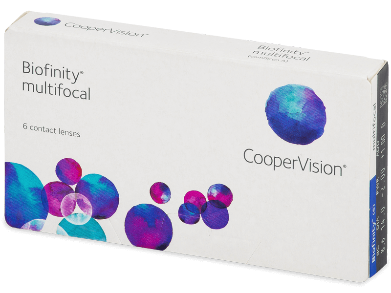 Biofinity Multifocal (6 čoček) - Multifokální kontaktní čočky