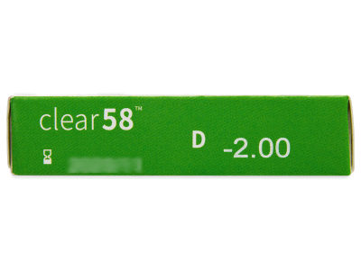 Clear 58 (6 čoček) -  