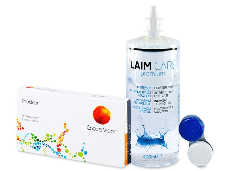 Proclear Compatibles Sphere (6 čoček) + roztok Laim Care 400ml - Výhodný balíček