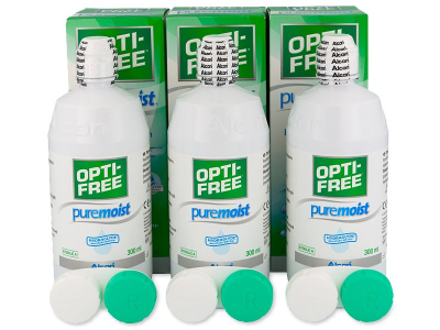Roztok OPTI-FREE PureMoist 3 x 300 ml 