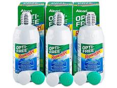 Roztok OPTI-FREE RepleniSH 4 x 300 ml Výhodná balení roztoků - Roztok OPTI-FREE RepleniSH 4 x 300 ml