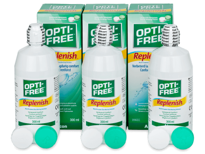 Roztok OPTI-FREE RepleniSH 3 x 300 ml 