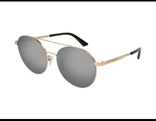 Alexander McQueen MQ0107SK 005 Sluneční brýle - Pilot / Aviator - Alexander McQueen MQ0107SK 005