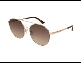 Alexander McQueen MQ0107SK 004 Sluneční brýle - Pilot / Aviator - Alexander McQueen MQ0107SK 004