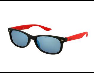 Dětské sluneční brýle Alensa Sport Black Red Mirror Sluneční brýle Wayfarer - Dětské sluneční brýle Alensa Sport Black Red Mirror