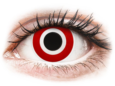 ColourVUE Crazy Lens - Bulls Eye - nedioptrické (2 čočky)