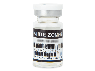 ColourVUE Crazy Lens - White Zombie - nedioptrické (2 čočky) - 