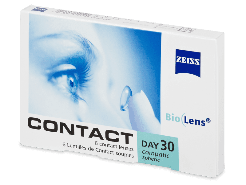 Carl Zeiss Contact Day 30 Compatic (6 čoček) - Měsíční kontaktní čočky