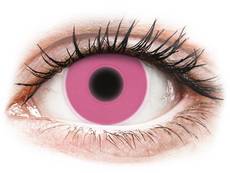 ColourVUE Crazy Glow Pink - nedioptrické (2 čočky) Barevné kontaktní čočky - nedioptrické - ColourVUE Crazy Glow Pink - nedioptrické (2 čočky)