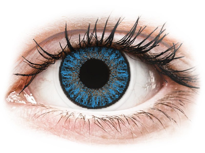 TopVue Color - Sapphire Blue - nedioptrické jednodenní (10 čoček) - Barevné kontaktní čočky