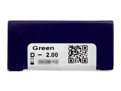 TopVue Color - Green - dioptrické (2 čočky) - 