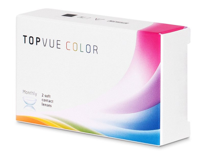 TopVue Color - Turquoise - nedioptrické (2 čočky) - Předchozí design