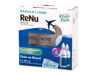 Roztok ReNu MultiPlus Flight Pack 2x60 ml - Předchozí design