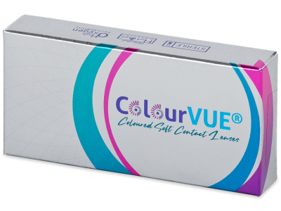 ColourVUE Glamour Blue - nedioptrické (2 čočky) - Barevné kontaktní čočky
