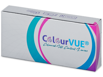 ColourVUE Glamour Blue - nedioptrické (2 čočky) - Barevné kontaktní čočky