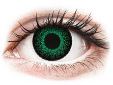 ColourVUE Eyelush Green - dioptrické (2 čočky) Zelené kontaktní čočky - dioptrické - ColourVUE Eyelush Green - dioptrické (2 čočky)