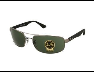 Ray-Ban RB3445 - 002 Obdélníkové sluneční brýle - Ray-Ban RB3445 - 002