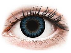 ColourVUE BigEyes Cool Blue - dioptrické (2 čočky) Kontaktní čočky Maxvue Vision - ColourVUE BigEyes Cool Blue - dioptrické (2 čočky)