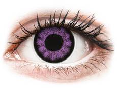 ColourVUE BigEyes Ultra Violet - nedioptrické (2 čočky) Barevné kontaktní čočky - nedioptrické - ColourVUE BigEyes Ultra Violet - nedioptrické (2 čočky)