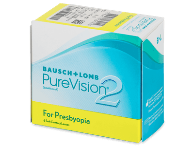 PureVision 2 for Presbyopia (6 čoček) - Multifokální kontaktní čočky