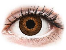 Expressions Colors Brown - nedioptrické (1 čočka) Hnědé kontaktní čočky - nedioptrické - Expressions Colors Brown - nedioptrické (1 čočka)