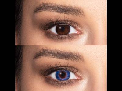 FreshLook ColorBlends Blue - nedioptrické (2 čočky)