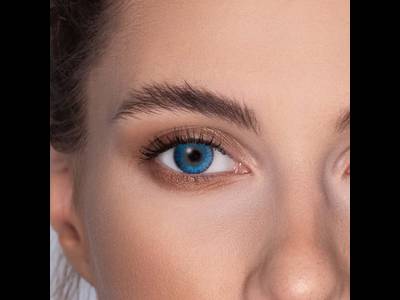 FreshLook ColorBlends Brilliant Blue - dioptrické (2 čočky)