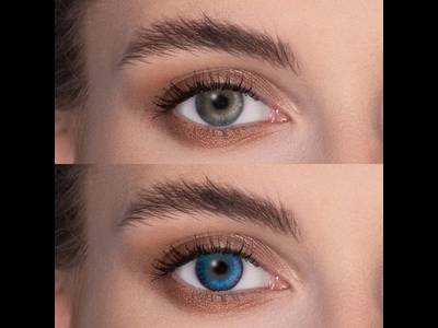 FreshLook ColorBlends Brilliant Blue - nedioptrické (2 čočky)