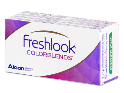 FreshLook ColorBlends Gemstone Green - nedioptrické (2 čočky)