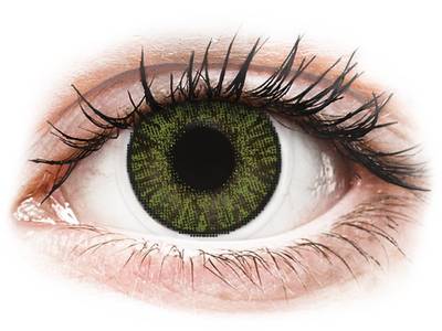 FreshLook ColorBlends Green - dioptrické