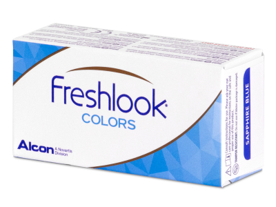 FreshLook Colors Sapphire Blue - dioptrické (2 čočky)