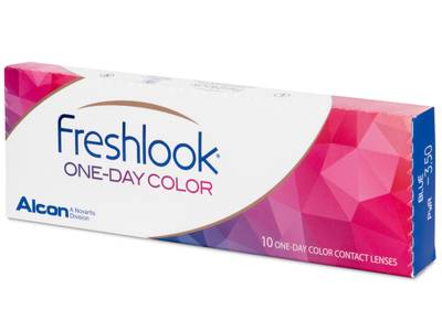 FreshLook One Day Color Blue - dioptrické (10 čoček)