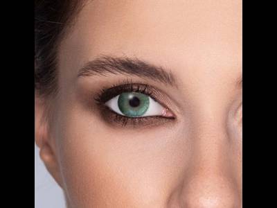 FreshLook Dimensions Sea Green - dioptrické (6 čoček)