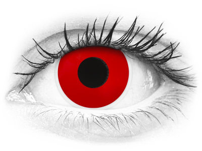 ColourVUE Crazy Lens - Red Devil - nedioptrické jednodenní (2 čočky)