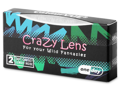 ColourVUE Crazy Lens - Sky Blue - nedioptrické jednodenní (2 čočky)
