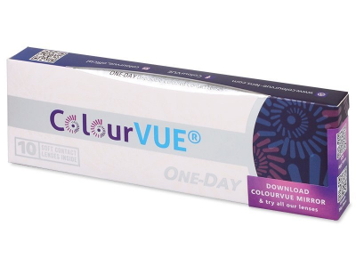 ColourVue One Day TruBlends Hazel - dioptrické (10 čoček) - Produkt je dostupný také v této variantě balení