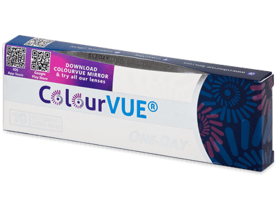 ColourVue One Day TruBlends Hazel - dioptrické (10 čoček) - Produkt je dostupný také v této variantě balení